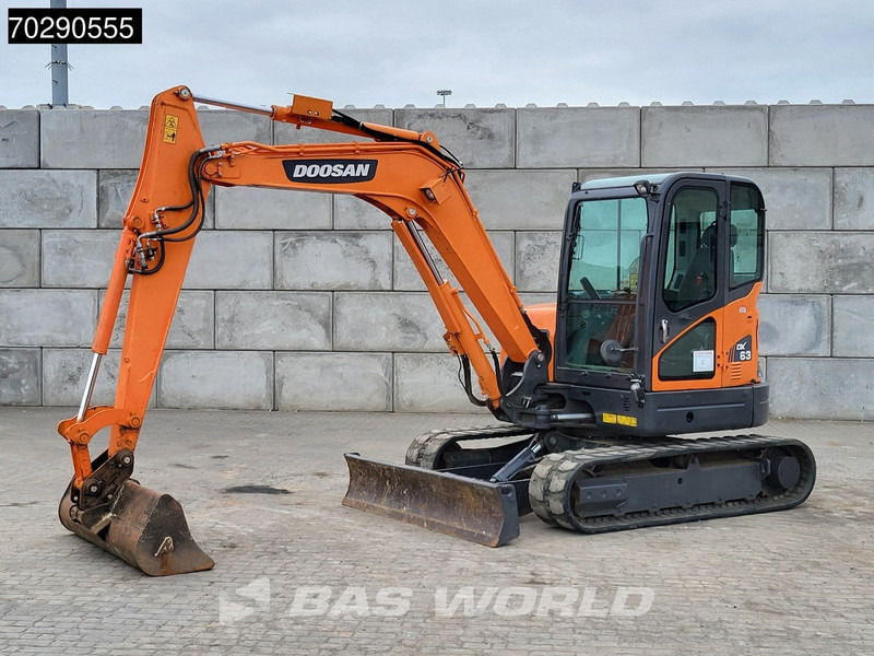 Doosan DX63-3 3 BUCKETS - A/C - 小型挖掘机:图3 Doosan DX63-3 3 BUCKETS - A/C - 小型挖掘机:图3