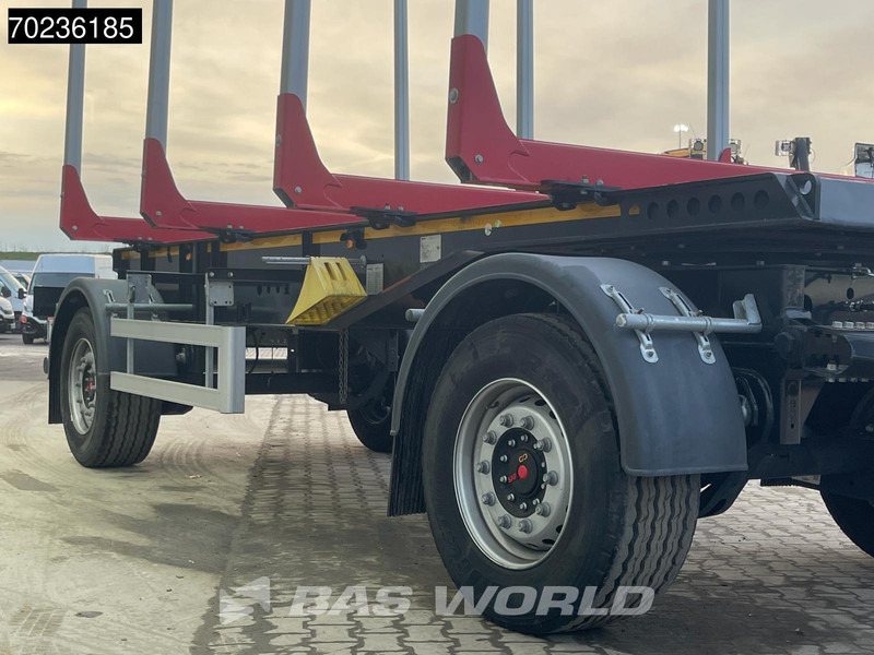 新的 木材运输拖车 EUROMIX 2A-CAT NEW Wood Holztransport：图11