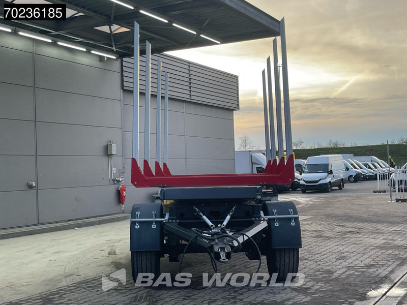 新的 木材运输拖车 EUROMIX 2A-CAT NEW Wood Holztransport：图6