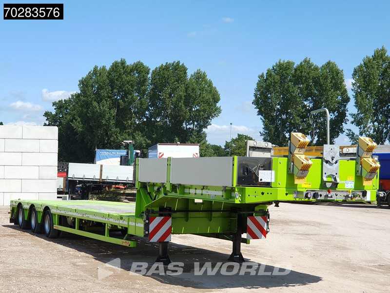 Faymonville F-S43-1AAF 3 axles Extendable Twistlocks 3x Hydraulic Steering Galvanised - 低装载半拖车:图3 Faymonville F-S43-1AAF 3 axles Extendable Twistlocks 3x Hydraulic Steering Galvanised - 低装载半拖车:图3