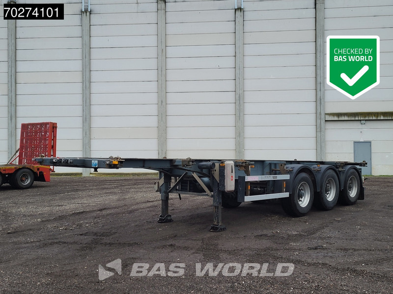 Groenewegen 30CC-14-27 ADR 20ft 30ft Liftachse - 集装箱运输车/ 可拆卸车身的半拖车:图1 Groenewegen 30CC-14-27 ADR 20ft 30ft Liftachse - 集装箱运输车/ 可拆卸车身的半拖车:图1