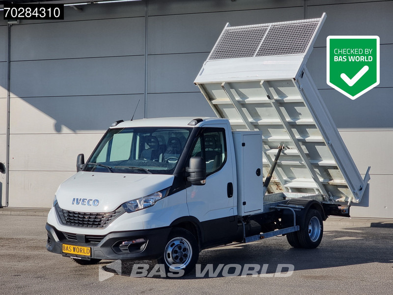Iveco Daily 35C14 Open Laadbak met Kist Dubbellucht 3,5t Trekhaak Airco Cruise Euro6 Pritsche Pickup Open Box 2m3 A/C Towbar Cruise control - 平板货车:图1 Iveco Daily 35C14 Open Laadbak met Kist Dubbellucht 3,5t Trekhaak Airco Cruise Euro6 Pritsche Pickup Open Box 2m3 A/C Towbar Cruise control - 平板货车:图1
