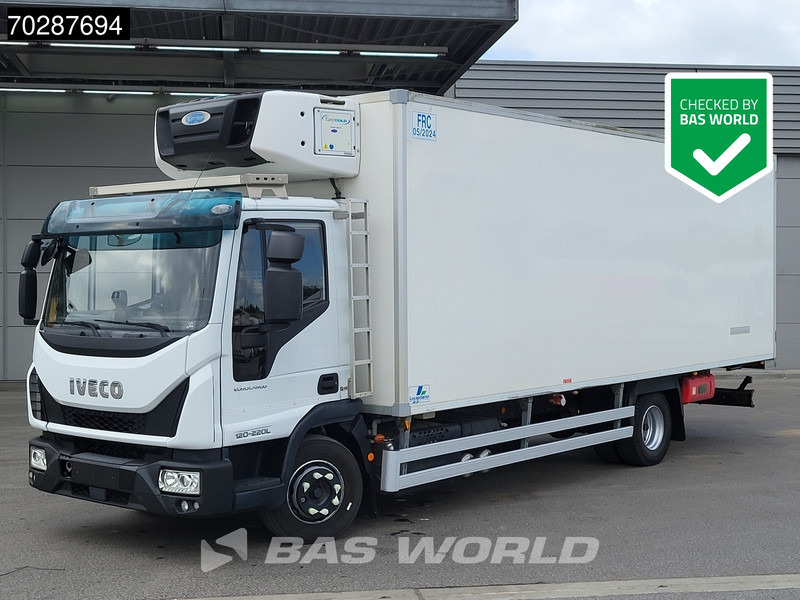 Iveco Eurocargo 120LE220 4X2 12tonner Carrier Supra 750 cooler Meat hang Manual Euro 6 - 冷藏车:图1 Iveco Eurocargo 120LE220 4X2 12tonner Carrier Supra 750 cooler Meat hang Manual Euro 6 - 冷藏车:图1
