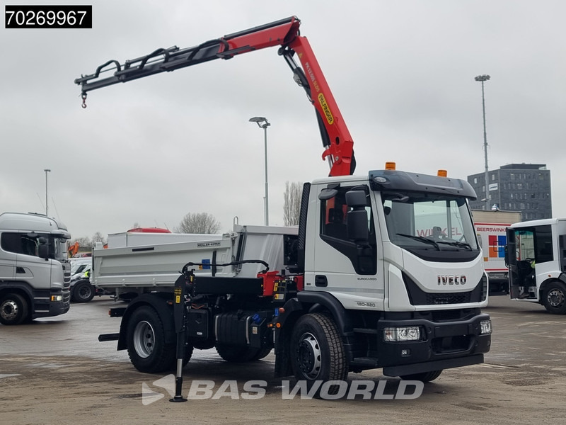 Iveco Eurocargo 180E320 4X2 Steelsuspension 3-Seiten Palfinger PK12.501 Euro 6 - 翻斗车, 起重车:图3 Iveco Eurocargo 180E320 4X2 Steelsuspension 3-Seiten Palfinger PK12.501 Euro 6 - 翻斗车, 起重车:图3