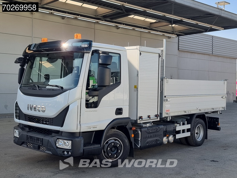 新的 翻斗车 Iveco Eurocargo 75E160 4X2 NEW 7.5tonner 3 sided tipper ACC Automatic Euro 6：图15