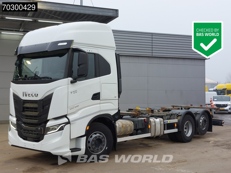Iveco S-Way 510 6X2 BDF Retarder Air suspension Lift-Axle Automatic Euro 6 - 集装箱运输车/ 可拆卸车身的卡车:图1 Iveco S-Way 510 6X2 BDF Retarder Air suspension Lift-Axle Automatic Euro 6 - 集装箱运输车/ 可拆卸车身的卡车:图1