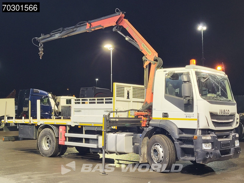 Iveco Stralis 310 4X2 Palfinger PK 12002 EH Kran Crane Steelsuspension Automatic Euro 6 - 栏板式/ 平板卡车, 起重车:图3 Iveco Stralis 310 4X2 Palfinger PK 12002 EH Kran Crane Steelsuspension Automatic Euro 6 - 栏板式/ 平板卡车, 起重车:图3