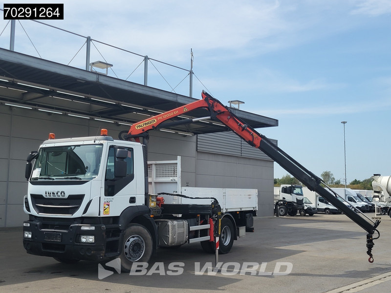 Iveco Stralis 310 4X2 Palfinger PK12002 EH Kran Crane Rotator Automatic Full Steel Euro 6 - 栏板式/ 平板卡车, 起重车:图5 Iveco Stralis 310 4X2 Palfinger PK12002 EH Kran Crane Rotator Automatic Full Steel Euro 6 - 栏板式/ 平板卡车, 起重车:图5
