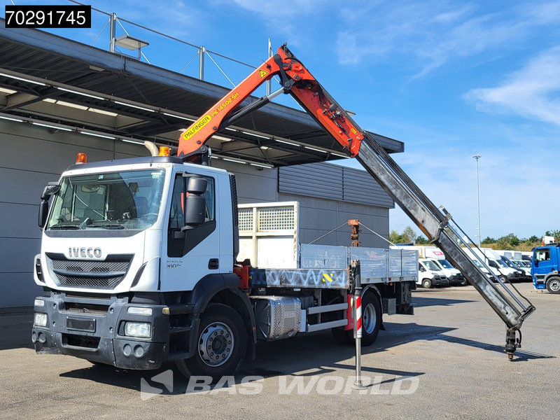 Iveco Stralis 310 4X2 Palfinger PK14502-SH Kran Crane Rotator Steel suspension Euro 6 - 栏板式/ 平板卡车, 起重车:图5 Iveco Stralis 310 4X2 Palfinger PK14502-SH Kran Crane Rotator Steel suspension Euro 6 - 栏板式/ 平板卡车, 起重车:图5