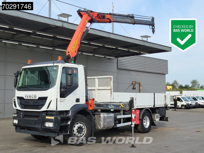 Iveco Stralis 310 4X2 Palfinger PK16002 Crane 5th+6th function Rotator Steelsuspension - 栏板式/ 平板卡车, 起重车:图1 Iveco Stralis 310 4X2 Palfinger PK16002 Crane 5th+6th function Rotator Steelsuspension - 栏板式/ 平板卡车, 起重车:图1