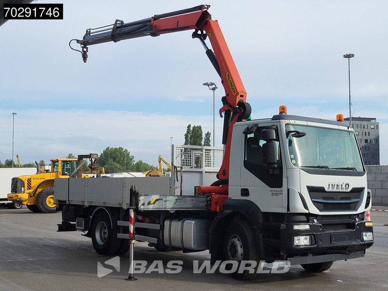 Iveco Stralis 310 4X2 Palfinger PK16002 Crane 5th+6th function Rotator Steelsuspension - 栏板式/ 平板卡车, 起重车:图2 Iveco Stralis 310 4X2 Palfinger PK16002 Crane 5th+6th function Rotator Steelsuspension - 栏板式/ 平板卡车, 起重车:图2