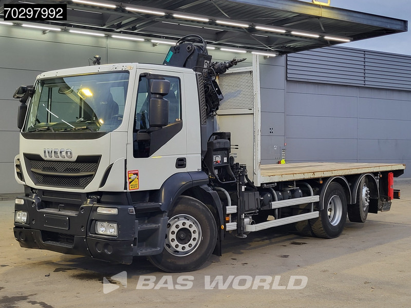 Iveco Stralis 310 Stralis 6X2 HIAB 144 BS-2 Crane Kran Lift+Steering-Axle Manual Euro 5 租赁 Iveco Stralis 310 Stralis 6X2 HIAB 144 BS-2 Crane Kran Lift+Steering-Axle Manual Euro 5：图12