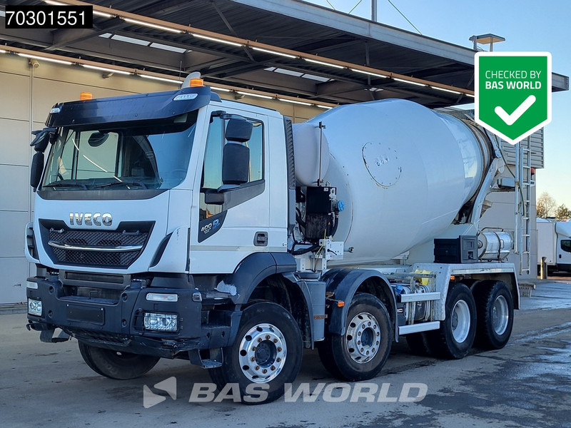 Iveco Stralis 400 8X4 9m3 Stetter mixer Steelsuspension Big-Axle Automatic Euro 6 - 混凝土搅拌车:图1 Iveco Stralis 400 8X4 9m3 Stetter mixer Steelsuspension Big-Axle Automatic Euro 6 - 混凝土搅拌车:图1