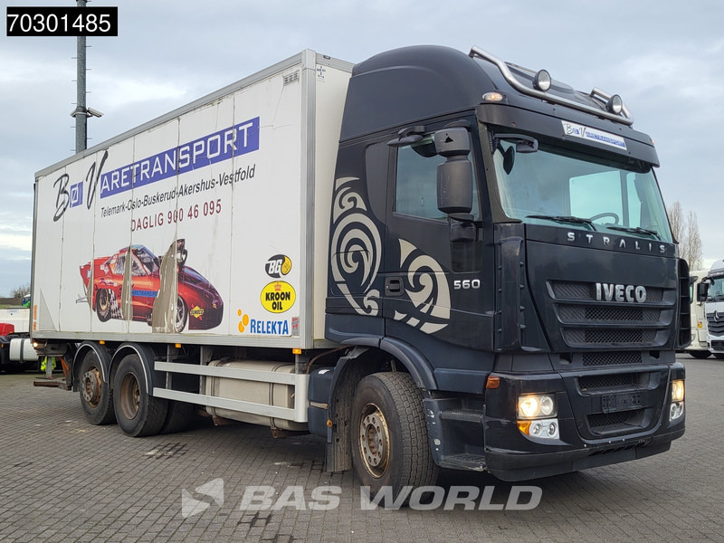 Iveco Stralis 560 6X2 Retarder Automatic Lift Axle 1500kg Tailgate Euro 5 - 厢式卡车:图3 Iveco Stralis 560 6X2 Retarder Automatic Lift Axle 1500kg Tailgate Euro 5 - 厢式卡车:图3