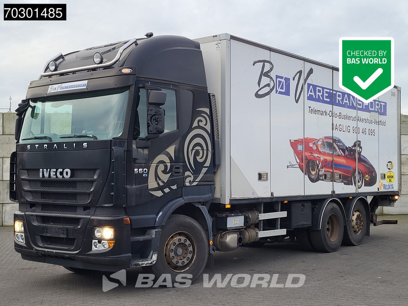 Iveco Stralis 560 6X2 Retarder Automatic Lift Axle 1500kg Tailgate Euro 5 - 厢式卡车:图1 Iveco Stralis 560 6X2 Retarder Automatic Lift Axle 1500kg Tailgate Euro 5 - 厢式卡车:图1