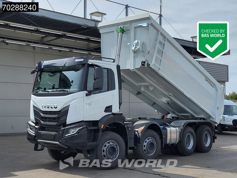Iveco T-WAY 450 8X4 New! 20m3 Cantoni Tipper Steelsuspension Big-Axle Automatic Euro 6 - 翻斗车:图1 Iveco T-WAY 450 8X4 New! 20m3 Cantoni Tipper Steelsuspension Big-Axle Automatic Euro 6 - 翻斗车:图1