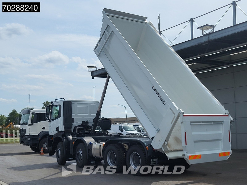 Iveco T-WAY 450 8X4 New! 20m3 Cantoni Tipper Steelsuspension Big-Axle Automatic Euro 6 - 翻斗车:图3 Iveco T-WAY 450 8X4 New! 20m3 Cantoni Tipper Steelsuspension Big-Axle Automatic Euro 6 - 翻斗车:图3