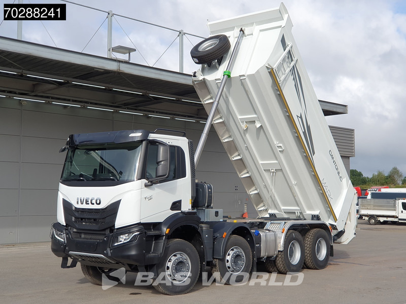 Iveco T-Way 450 8X4 NEW! 20m3 Cantoni tipper Steelsuspension Big-Axle Automatic Euro 6 - 翻斗车:图3 Iveco T-Way 450 8X4 NEW! 20m3 Cantoni tipper Steelsuspension Big-Axle Automatic Euro 6 - 翻斗车:图3