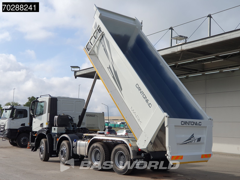 Iveco T-Way 450 8X4 NEW! 20m3 Cantoni tipper Steelsuspension Big-Axle Automatic Euro 6 - 翻斗车:图2 Iveco T-Way 450 8X4 NEW! 20m3 Cantoni tipper Steelsuspension Big-Axle Automatic Euro 6 - 翻斗车:图2