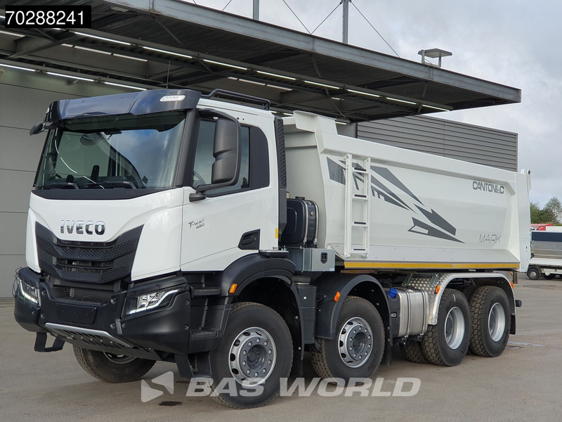 Iveco T-Way 450 8X4 NEW! 20m3 Cantoni tipper Steelsuspension Big-Axle Automatic Euro 6 - 翻斗车:图5 Iveco T-Way 450 8X4 NEW! 20m3 Cantoni tipper Steelsuspension Big-Axle Automatic Euro 6 - 翻斗车:图5