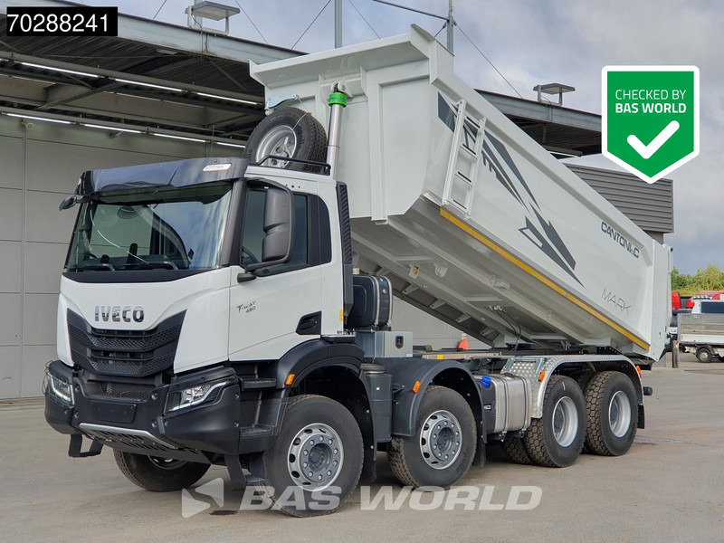 Iveco T-Way 450 8X4 NEW! 20m3 Cantoni tipper Steelsuspension Big-Axle Automatic Euro 6 - 翻斗车:图1 Iveco T-Way 450 8X4 NEW! 20m3 Cantoni tipper Steelsuspension Big-Axle Automatic Euro 6 - 翻斗车:图1