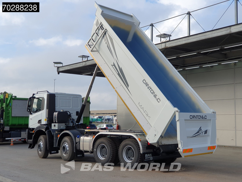 Iveco T-Way 450 8X4 New! 20m3 Cantoni Tipper Steelsuspension Big-Axle Euro 6 - 翻斗车:图2 Iveco T-Way 450 8X4 New! 20m3 Cantoni Tipper Steelsuspension Big-Axle Euro 6 - 翻斗车:图2