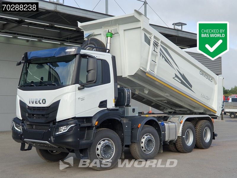 Iveco T-Way 450 8X4 New! 20m3 Cantoni Tipper Steelsuspension Big-Axle Euro 6 - 翻斗车:图1 Iveco T-Way 450 8X4 New! 20m3 Cantoni Tipper Steelsuspension Big-Axle Euro 6 - 翻斗车:图1