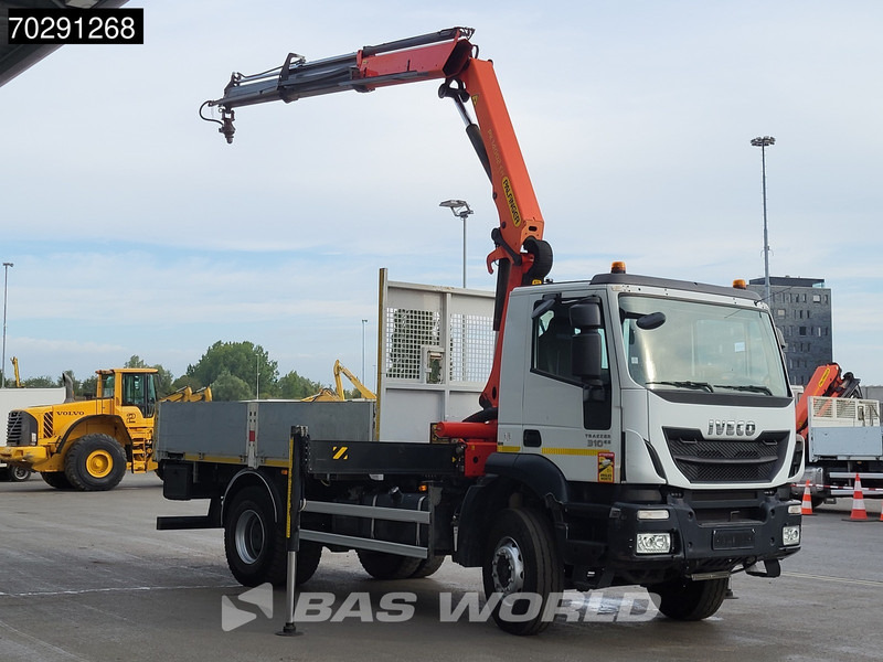 Iveco Trakker 310 4X2 Palfinger PK14002 EH Crane Kran Rotator Steelsuspension Big-Axle Manual Euro 6 - 栏板式/ 平板卡车, 起重车:图3 Iveco Trakker 310 4X2 Palfinger PK14002 EH Crane Kran Rotator Steelsuspension Big-Axle Manual Euro 6 - 栏板式/ 平板卡车, 起重车:图3