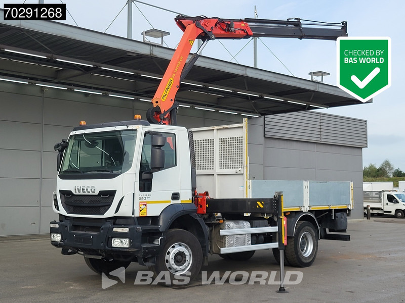 Iveco Trakker 310 4X2 Palfinger PK14002 EH Crane Kran Rotator Steelsuspension Big-Axle Manual Euro 6 - 栏板式/ 平板卡车, 起重车:图1 Iveco Trakker 310 4X2 Palfinger PK14002 EH Crane Kran Rotator Steelsuspension Big-Axle Manual Euro 6 - 栏板式/ 平板卡车, 起重车:图1