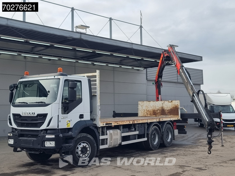 Iveco Trakker 360 6X4 Palfinger PK17.001 SLD Remote Steelsuspension Big-Axle - 栏板式/ 平板卡车, 起重车:图5 Iveco Trakker 360 6X4 Palfinger PK17.001 SLD Remote Steelsuspension Big-Axle - 栏板式/ 平板卡车, 起重车:图5