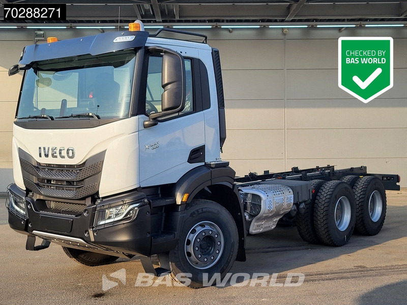 Iveco X-Way 460 6X4 New! Retarder Steelsuspension Big-Axle Navi Euro 6 - 驾驶室底盘卡车:图1 Iveco X-Way 460 6X4 New! Retarder Steelsuspension Big-Axle Navi Euro 6 - 驾驶室底盘卡车:图1