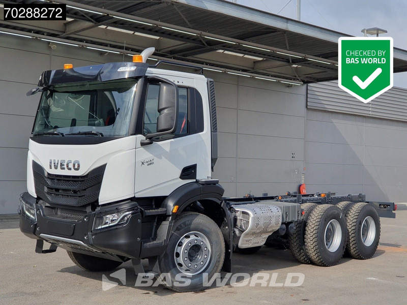 Iveco X-Way 460 6X4 New! Retarder steelsuspension Big-Axle Automatic Navi Euro 6 - 驾驶室底盘卡车:图1 Iveco X-Way 460 6X4 New! Retarder steelsuspension Big-Axle Automatic Navi Euro 6 - 驾驶室底盘卡车:图1