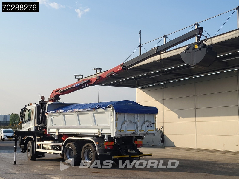 Iveco X-Way 480 6X4 NEW! HMF 2243Z-RCS Z-Crane kran 12m3 KH-Kipper Retarder Big-Axle - 翻斗车, 起重车:图2 Iveco X-Way 480 6X4 NEW! HMF 2243Z-RCS Z-Crane kran 12m3 KH-Kipper Retarder Big-Axle - 翻斗车, 起重车:图2