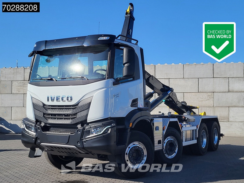 Iveco X-Way 480 8X4 NEW! 26tons MARREL Hooklift Steelsuspension Big-Axle Automatic Euro 6 - 吊钩升降车:图1 Iveco X-Way 480 8X4 NEW! 26tons MARREL Hooklift Steelsuspension Big-Axle Automatic Euro 6 - 吊钩升降车:图1