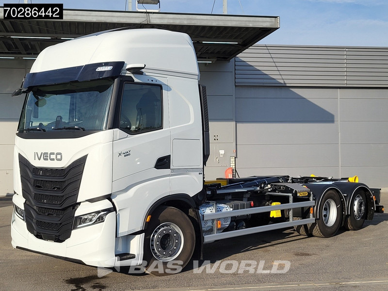 Iveco X-Way 580 6X2 NEW Palfinger PHT20SLD5 Hooklift Lift+steering Axle Automatic Navi ACC LED - 吊钩升降车:图5 Iveco X-Way 580 6X2 NEW Palfinger PHT20SLD5 Hooklift Lift+steering Axle Automatic Navi ACC LED - 吊钩升降车:图5