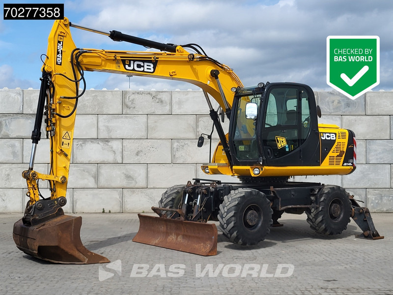 JCB JS145W BLADE + OUTRIGGERS - 轮式挖掘机:图1 JCB JS145W BLADE + OUTRIGGERS - 轮式挖掘机:图1