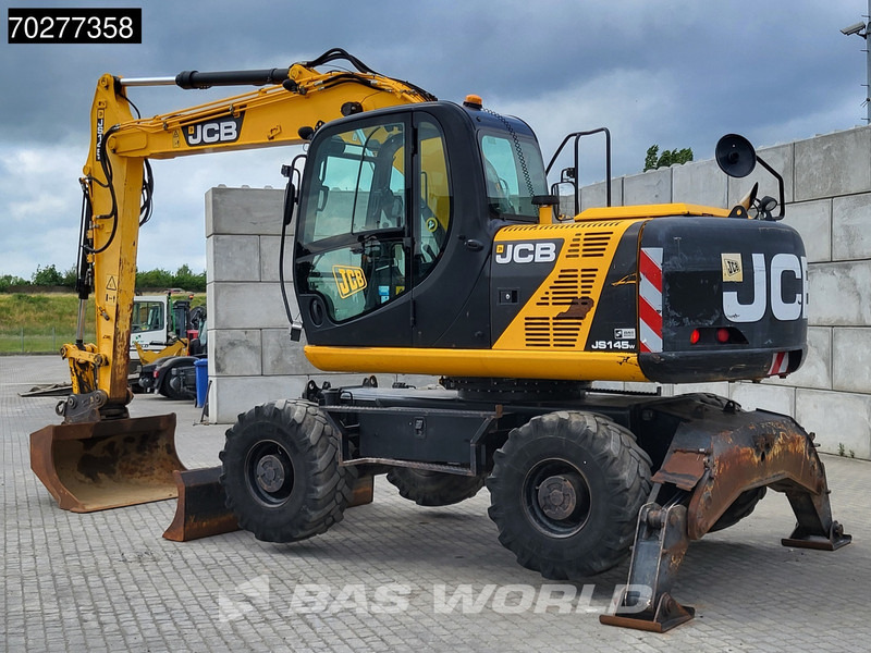 JCB JS145W BLADE + OUTRIGGERS - 轮式挖掘机:图3 JCB JS145W BLADE + OUTRIGGERS - 轮式挖掘机:图3