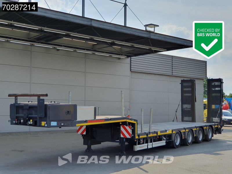 Kässbohrer Extendable 2xSteering Axle TÜV 08/25 - 低装载半拖车:图1 Kässbohrer Extendable 2xSteering Axle TÜV 08/25 - 低装载半拖车:图1