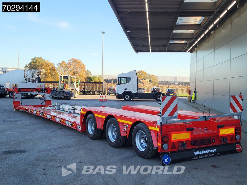 Kässbohrer LB3E 3 axles NEW! Extenable 540cm Gooseneck 3xSteeringaxle - 低装载半拖车:图3 Kässbohrer LB3E 3 axles NEW! Extenable 540cm Gooseneck 3xSteeringaxle - 低装载半拖车:图3