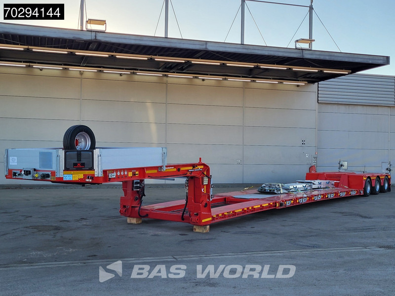 Kässbohrer LB3E 3 axles NEW! Extenable 540cm Gooseneck 3xSteeringaxle - 低装载半拖车:图2 Kässbohrer LB3E 3 axles NEW! Extenable 540cm Gooseneck 3xSteeringaxle - 低装载半拖车:图2