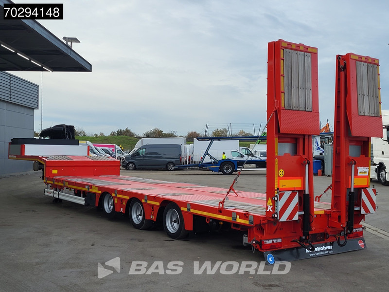 Kässbohrer LB3E 3 axles Steering+Lift Axle Extendable Ramps - 低装载半拖车:图5 Kässbohrer LB3E 3 axles Steering+Lift Axle Extendable Ramps - 低装载半拖车:图5