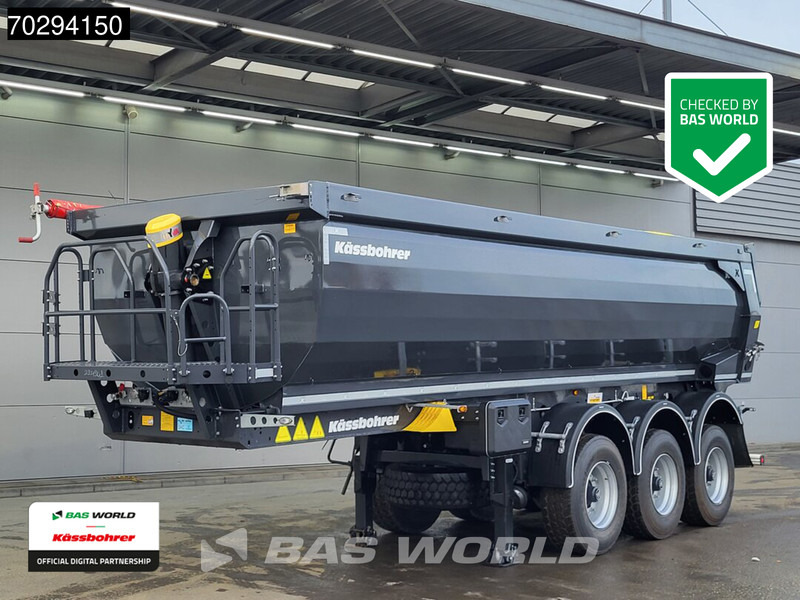 Kässbohrer XS 3 axles NEW 2x Liftaxles 24m3 Steel Tipper - 翻斗半拖车:图1 Kässbohrer XS 3 axles NEW 2x Liftaxles 24m3 Steel Tipper - 翻斗半拖车:图1