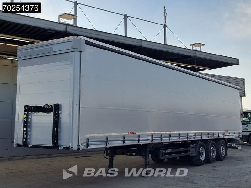 Kögel S24-1 3 axles Tailgate 2000kg NEW Liftachse Edscha LBW - 侧帘半拖车:图2 Kögel S24-1 3 axles Tailgate 2000kg NEW Liftachse Edscha LBW - 侧帘半拖车:图2
