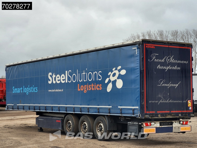 Kögel S24-1 Lift+Lenkachse Edscha Palettenkasten - 侧帘半拖车:图5 Kögel S24-1 Lift+Lenkachse Edscha Palettenkasten - 侧帘半拖车:图5