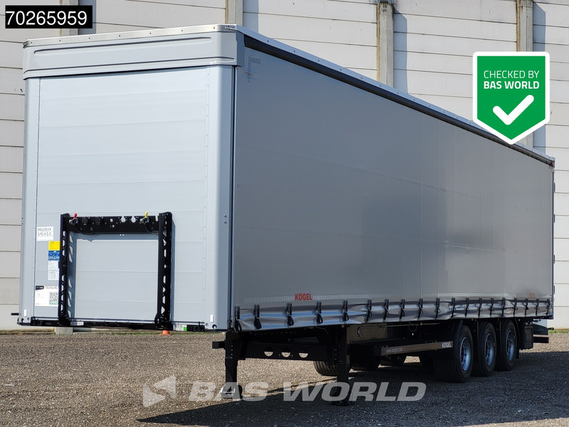 Kögel S24-1 MEGA Hubdach Liftachse Lifting Roof - 侧帘半拖车:图1 Kögel S24-1 MEGA Hubdach Liftachse Lifting Roof - 侧帘半拖车:图1