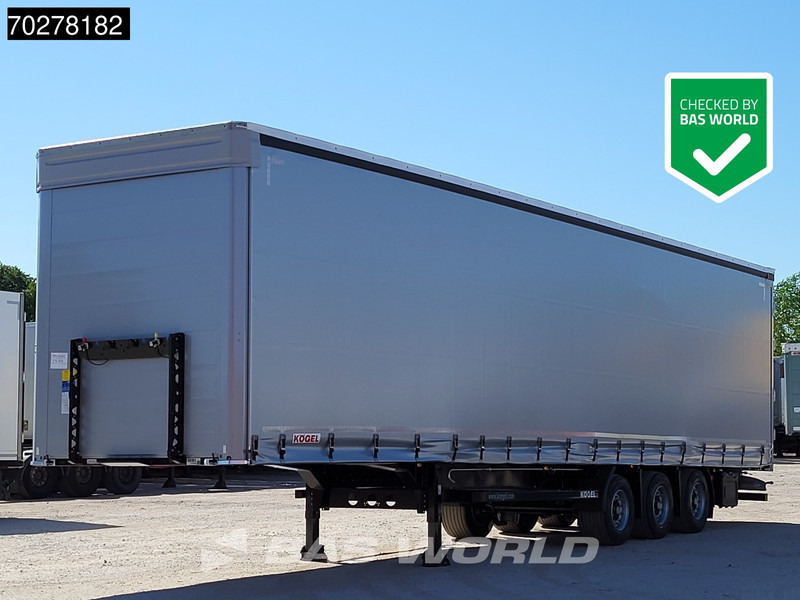 Kögel S24-1 MEGA Hubdach Liftachse Lifting Roof - 侧帘半拖车:图1 Kögel S24-1 MEGA Hubdach Liftachse Lifting Roof - 侧帘半拖车:图1