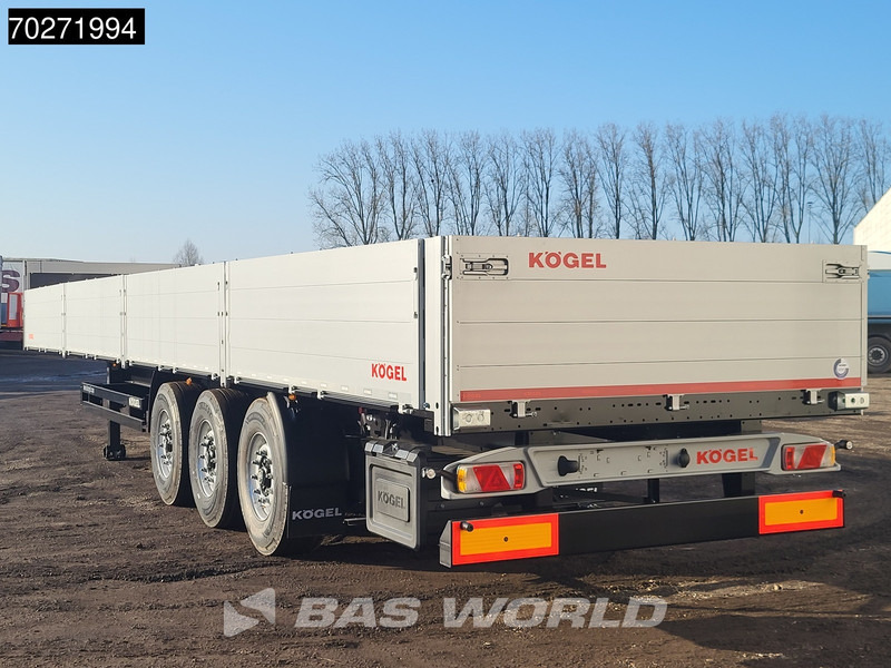 Kögel S24-1 NEW Liftachse Bordwände - 栏板式/ 平板半拖车:图2 Kögel S24-1 NEW Liftachse Bordwände - 栏板式/ 平板半拖车:图2