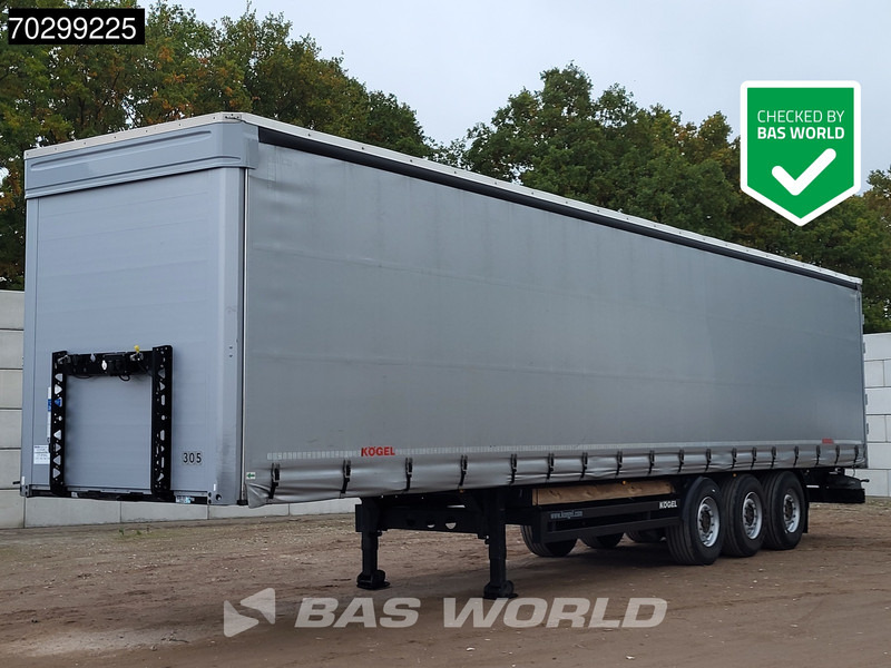 Kögel S24-1 TUV 02/26 Liftachse Schiebedach - 侧帘半拖车:图1 Kögel S24-1 TUV 02/26 Liftachse Schiebedach - 侧帘半拖车:图1