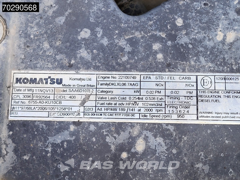 履带式挖掘机 Komatsu PC240 LC-10：图20