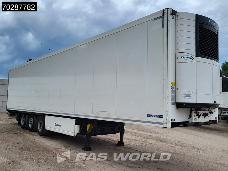 冷藏半拖车 Krone Carrier Vector 1550 ATP / FRC Doppelstock Palettenkasten Liftachse：图9